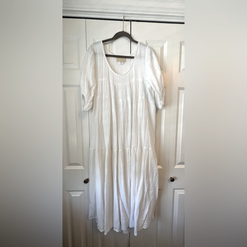 Anaak Cheesecloth Maxi Dress Size 0